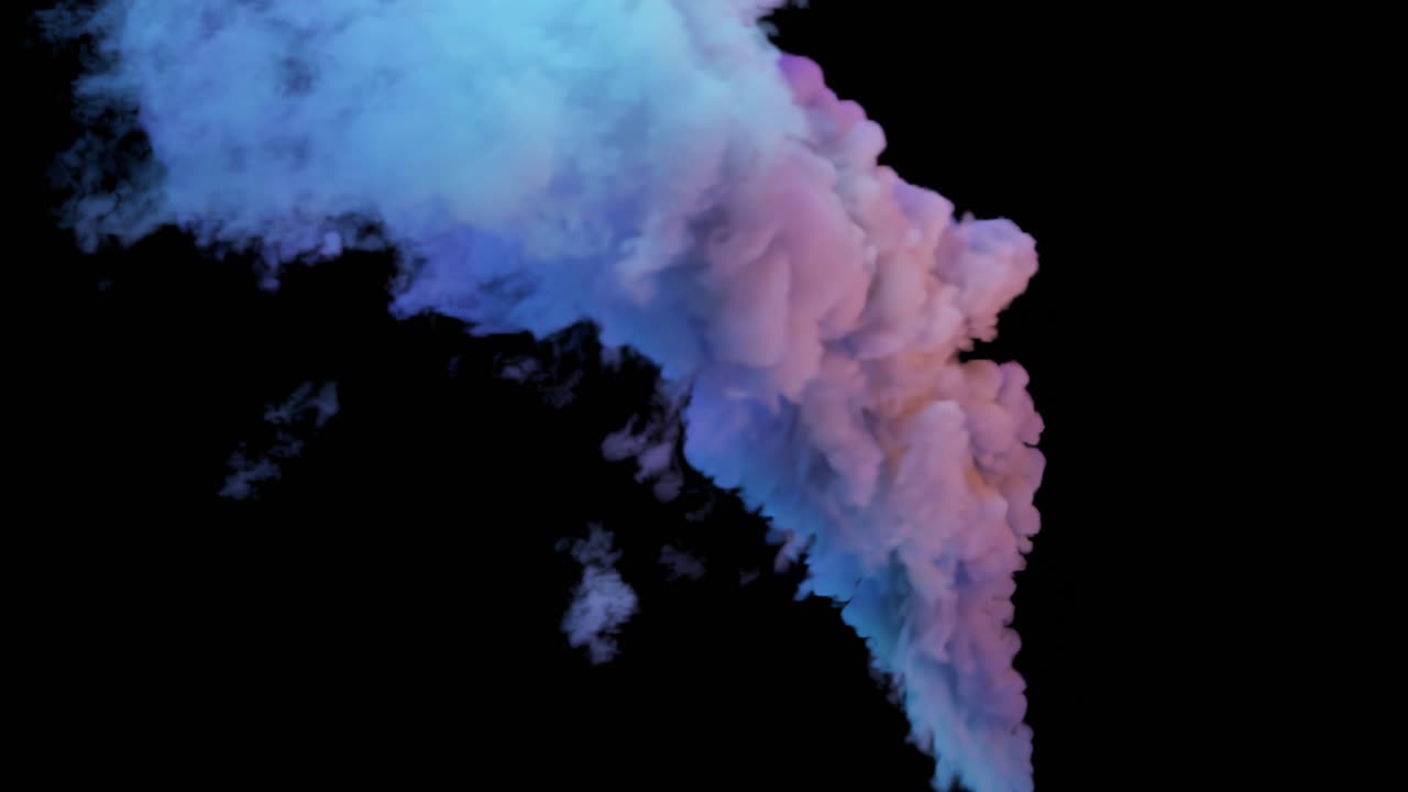 화려한 연기 효과