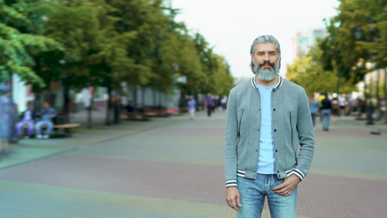 Older Man on City Street