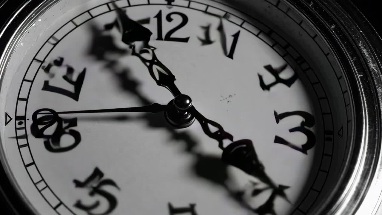 Vintage Clock Detail