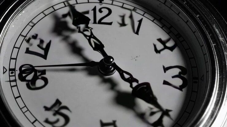 Vintage Clock Detail
