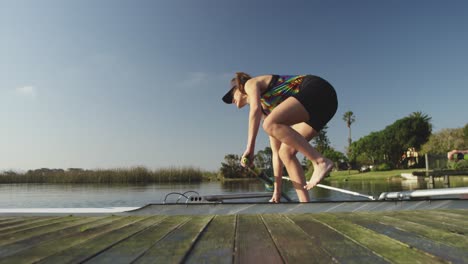 Female-rowers-training-on-a-river