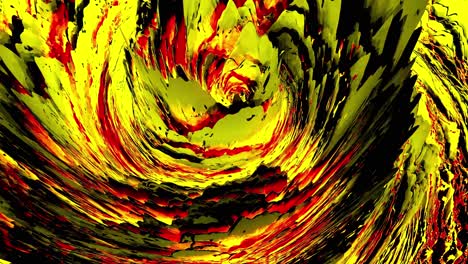 abstract swirling vortex of color