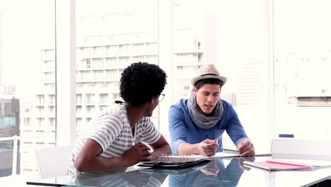 creative business team having a meeting