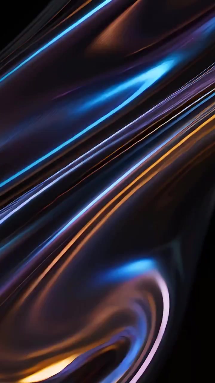 Fond de vagues métalliques abstraites 4K