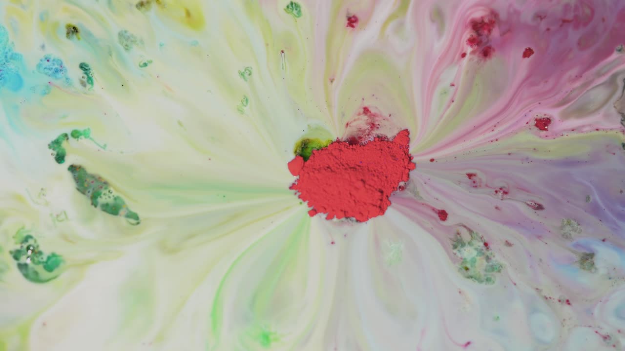 patrones de pintura giratorios abstractos