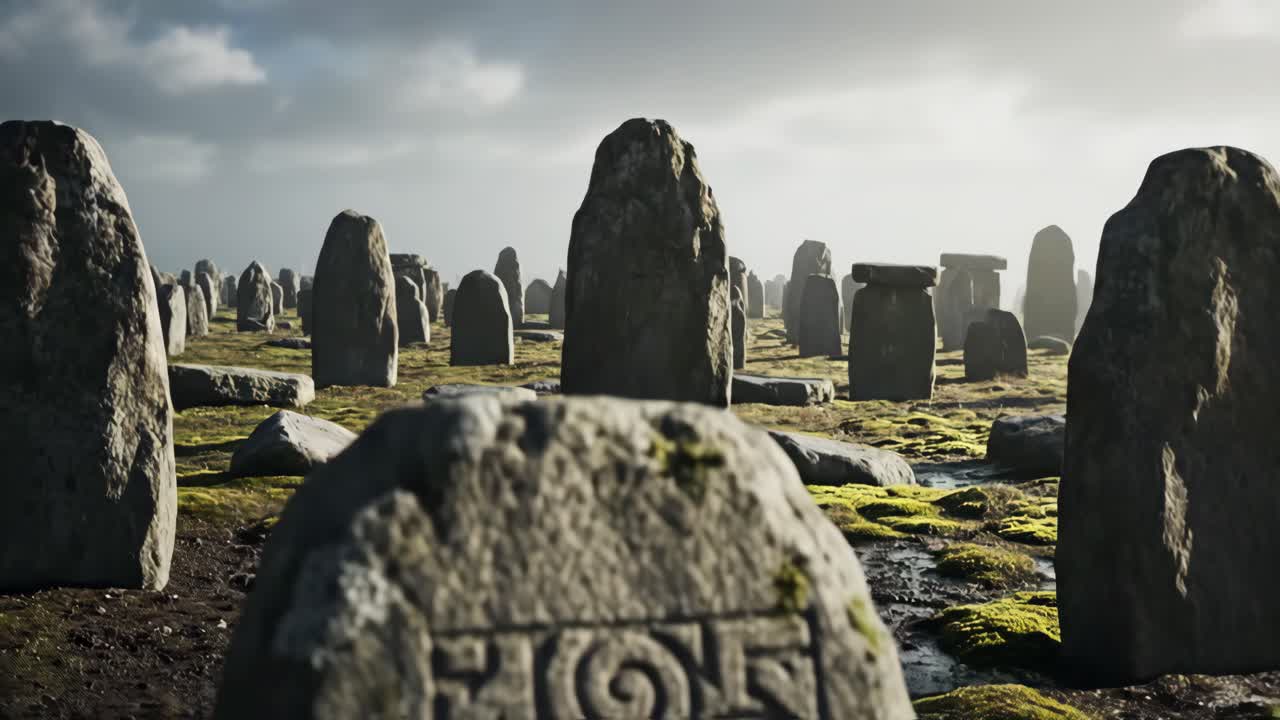 Ancient Celtic Stone Carving