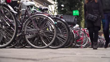 bikes parking in amsterdam