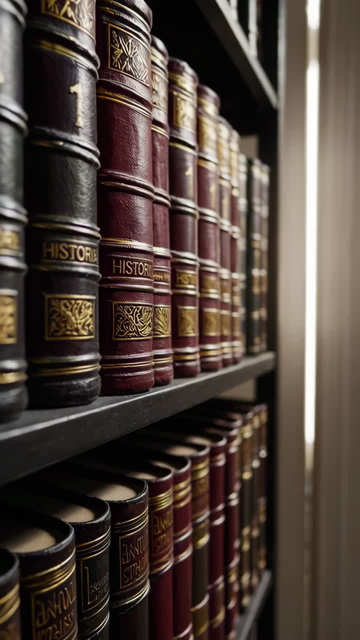 libros antiguos en un estante