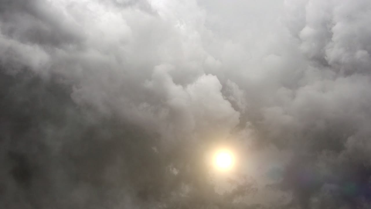 우주에 떠있는 은하수