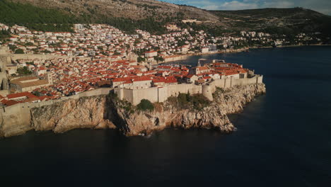 aerial view of dubrovnik, croatia