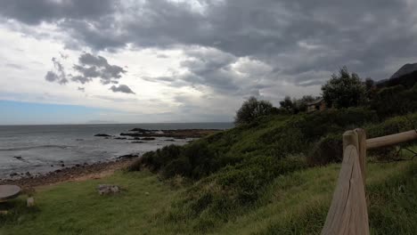 Time-Lapse-of-clouds-and-ocean-in-4K