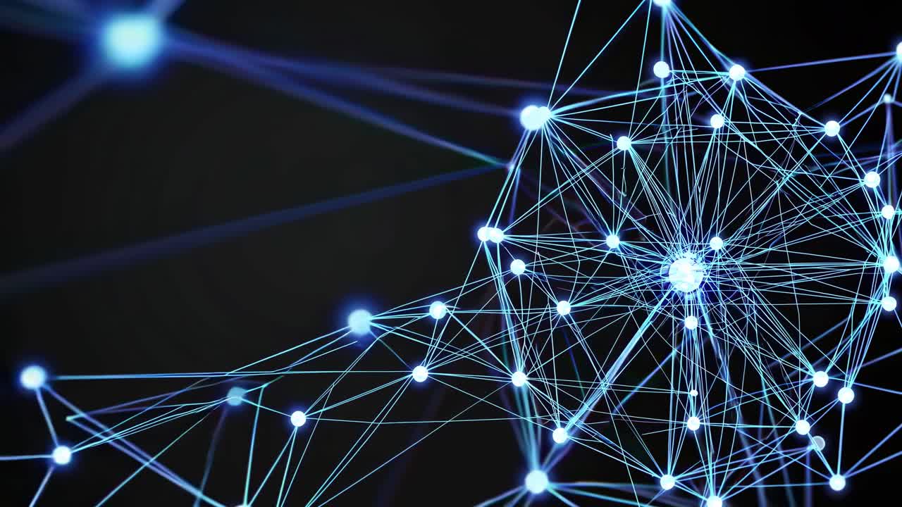 diseño abstracto de la red