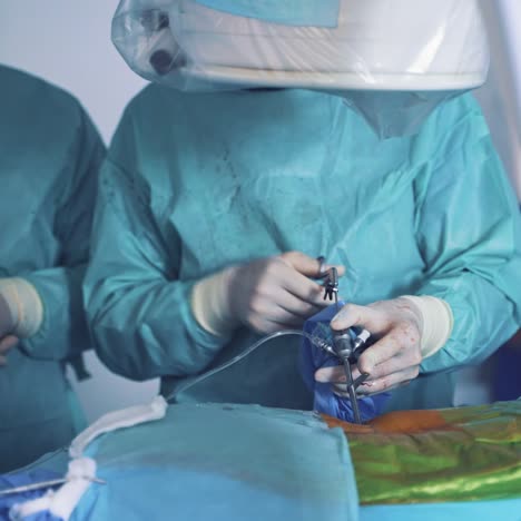 surgical equipment used during operation