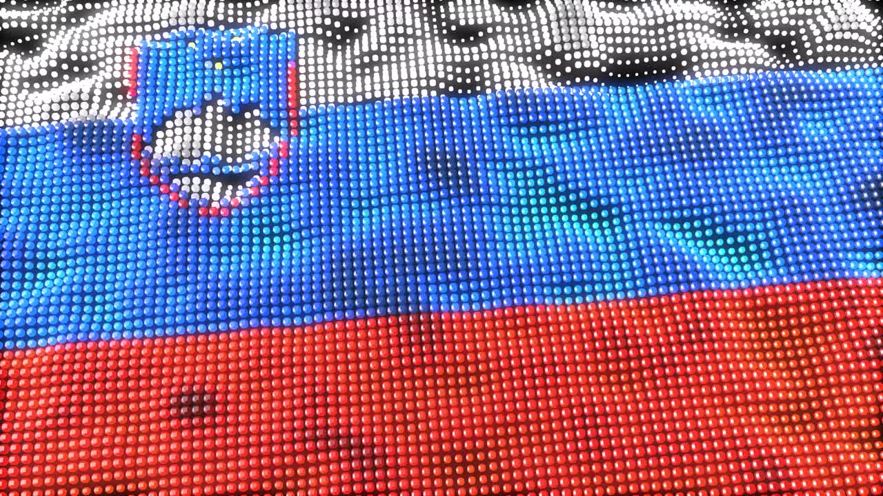 웹 컨셉 60fps 슬로베니아 픽셀 발 흔들기 3d 4k uhd 원활한 loopable 애니메이션