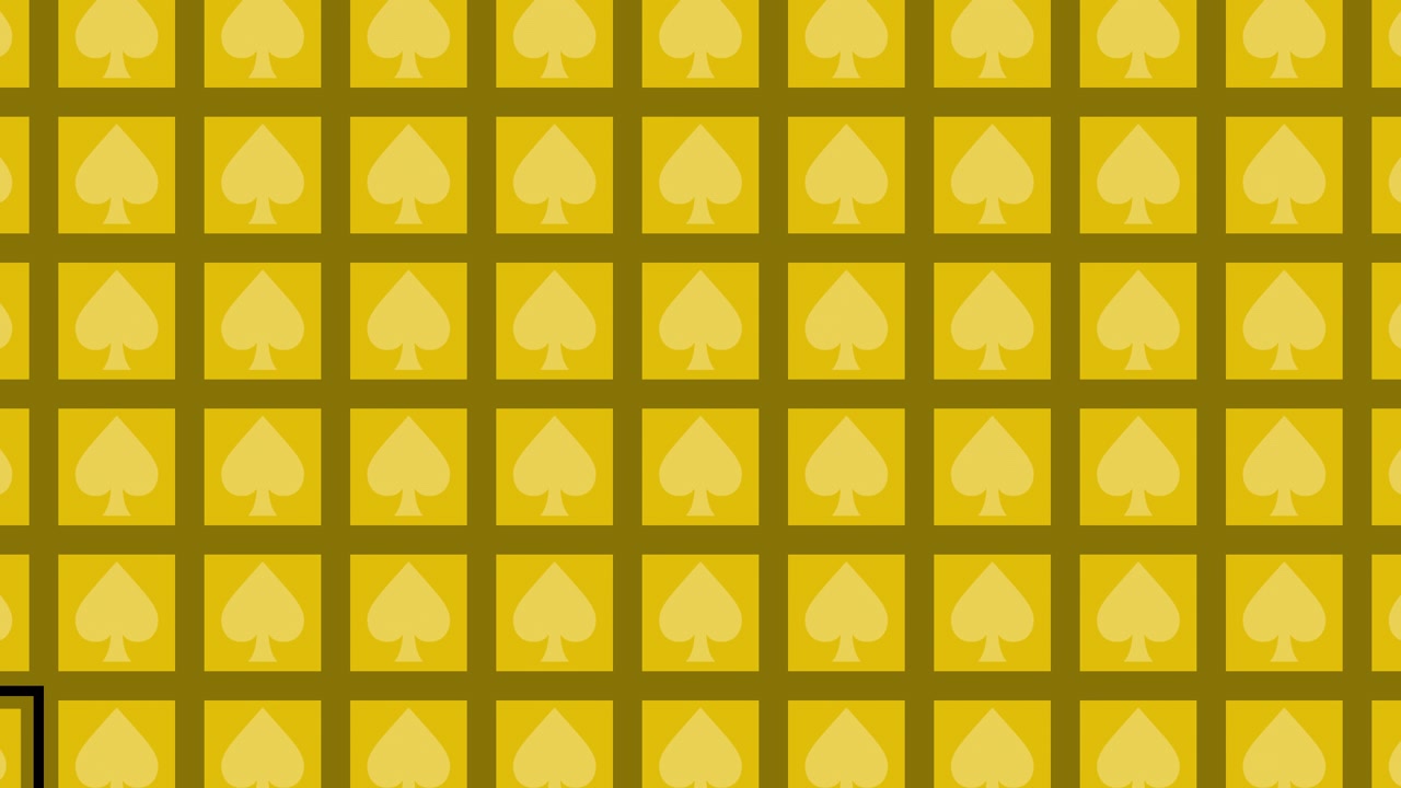 Spades Playing Card Pattern