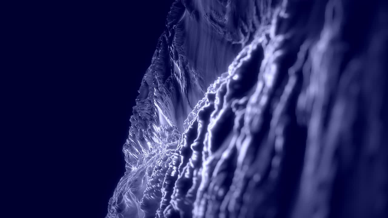 프랙탈 추상적인 배경 애니메이션 (seamless loop)