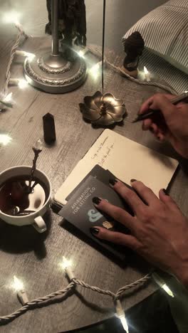 nighttime affirmations and reflection