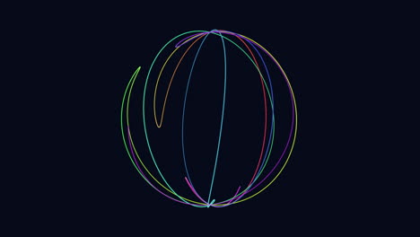 Futuristic-geometric-sphere-with-neon-lines-on-black-gradient