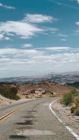 desert mountain road