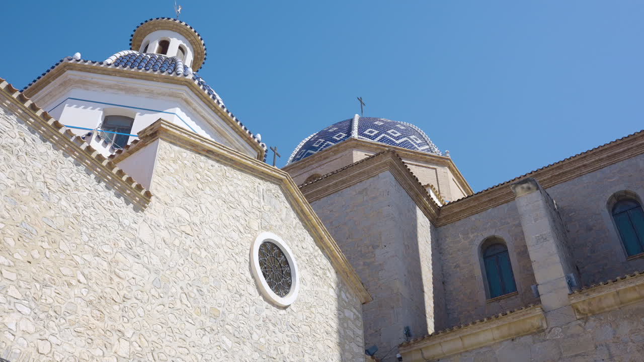Architectural Detail of a Church in Spain