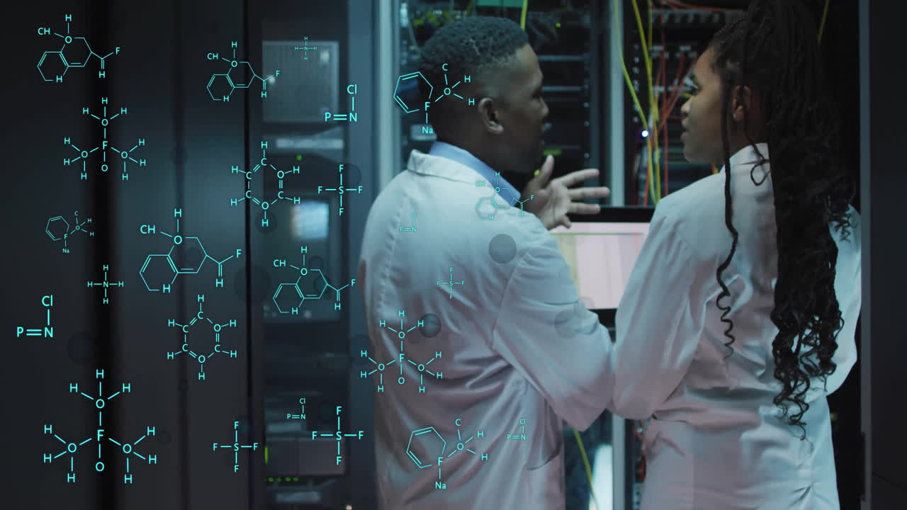 Animation of scientific data processing over diverse it technicians by servers