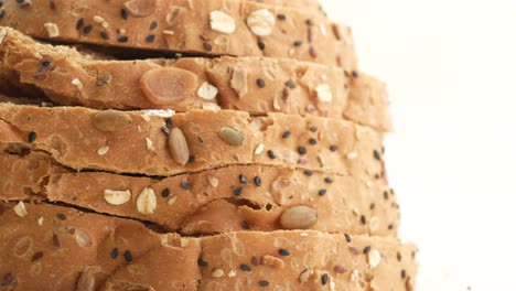 stacked slices of multigrain bread