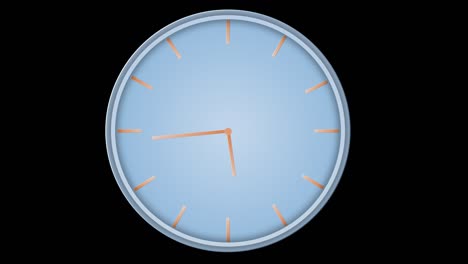 5 relojes diferentes girando 12 horas canal alfa