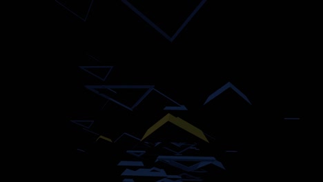 un fondo abstracto de triángulos que hacen patrones.