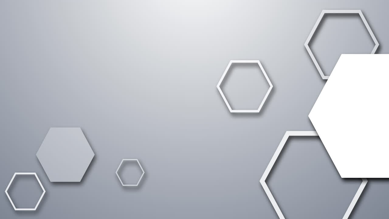 fondo hexagonal abstracto