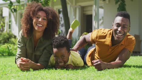 family gardening together