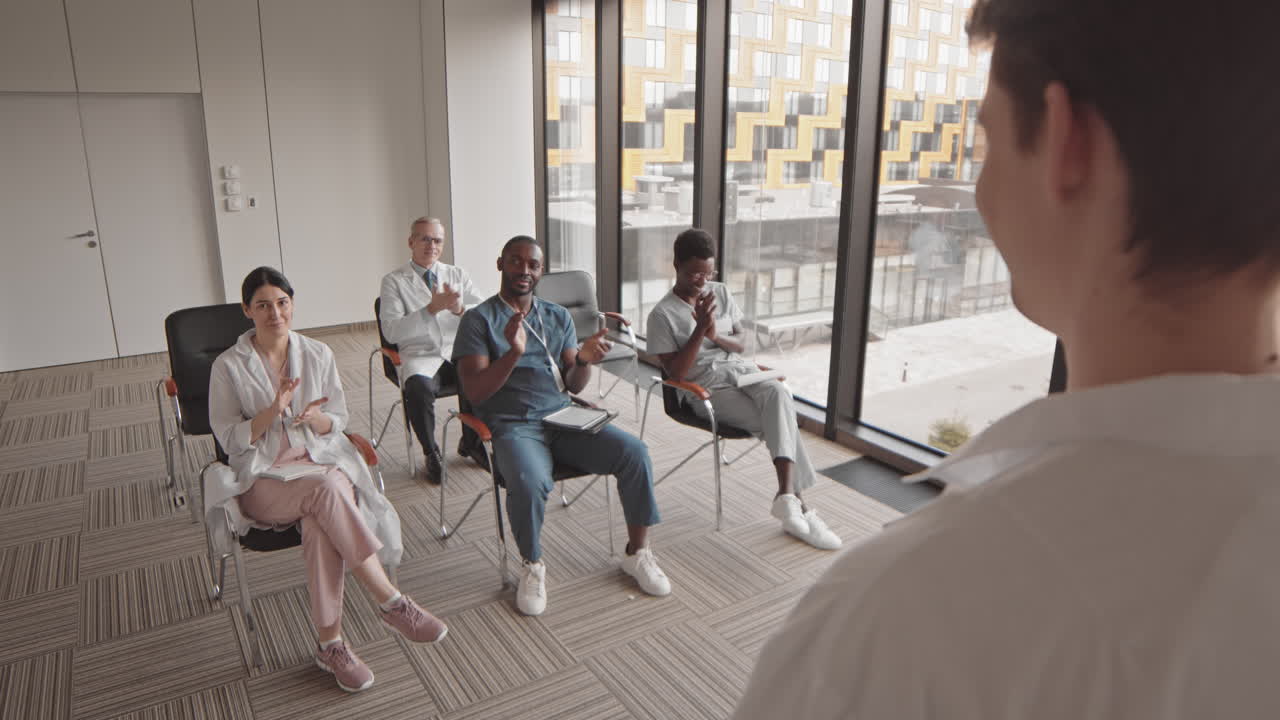 Medical Professionals Attending a Conference