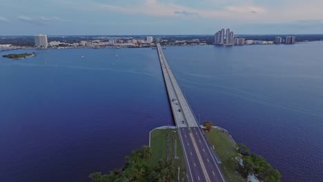 cleveland avenue bridge, fort myers in florida