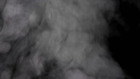 smoke or steam on transparent background with alpha channel