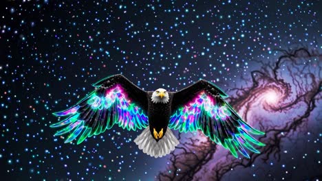 eagle in space