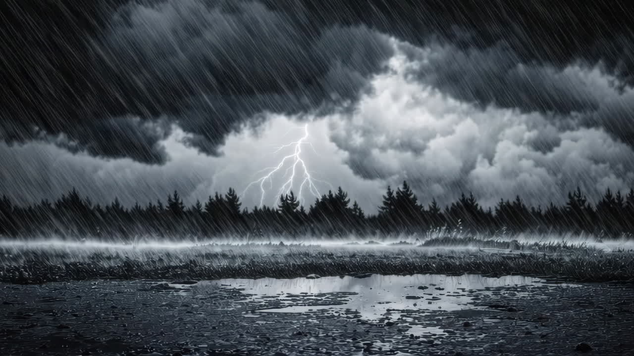 Stormy Weather Landscape