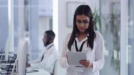 a-young-businesswoman-standing-in-the-office