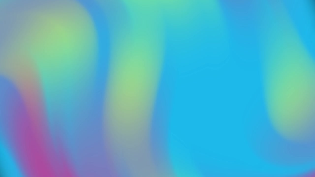Dynamic Abstract Background with Blending Blue Green and Pink Colors