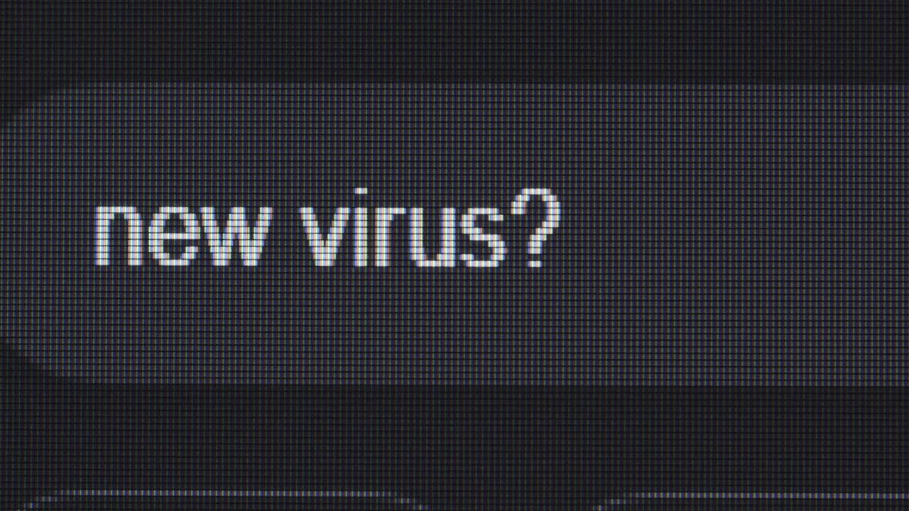 Images of text on a computer screen