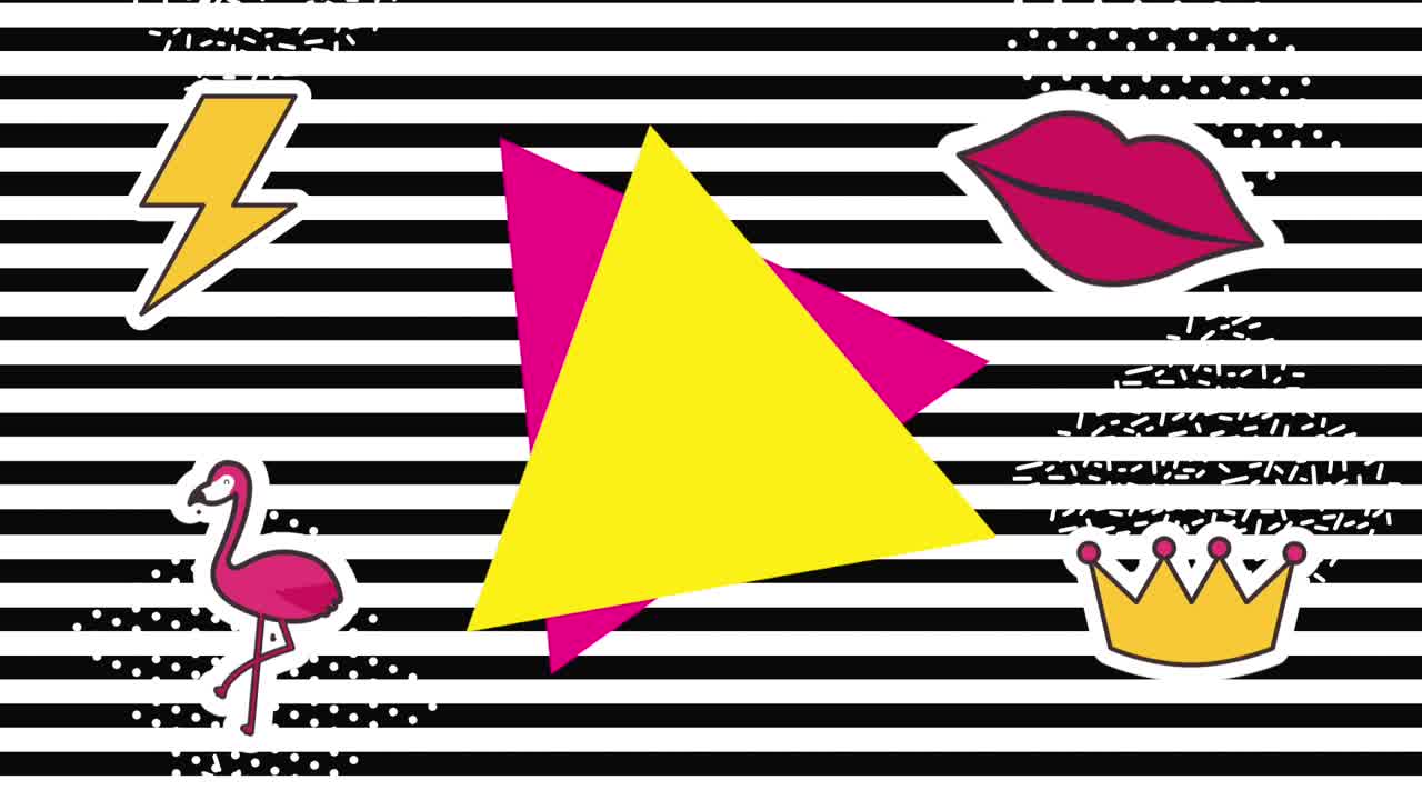 멤피스 스타일 애니메이션