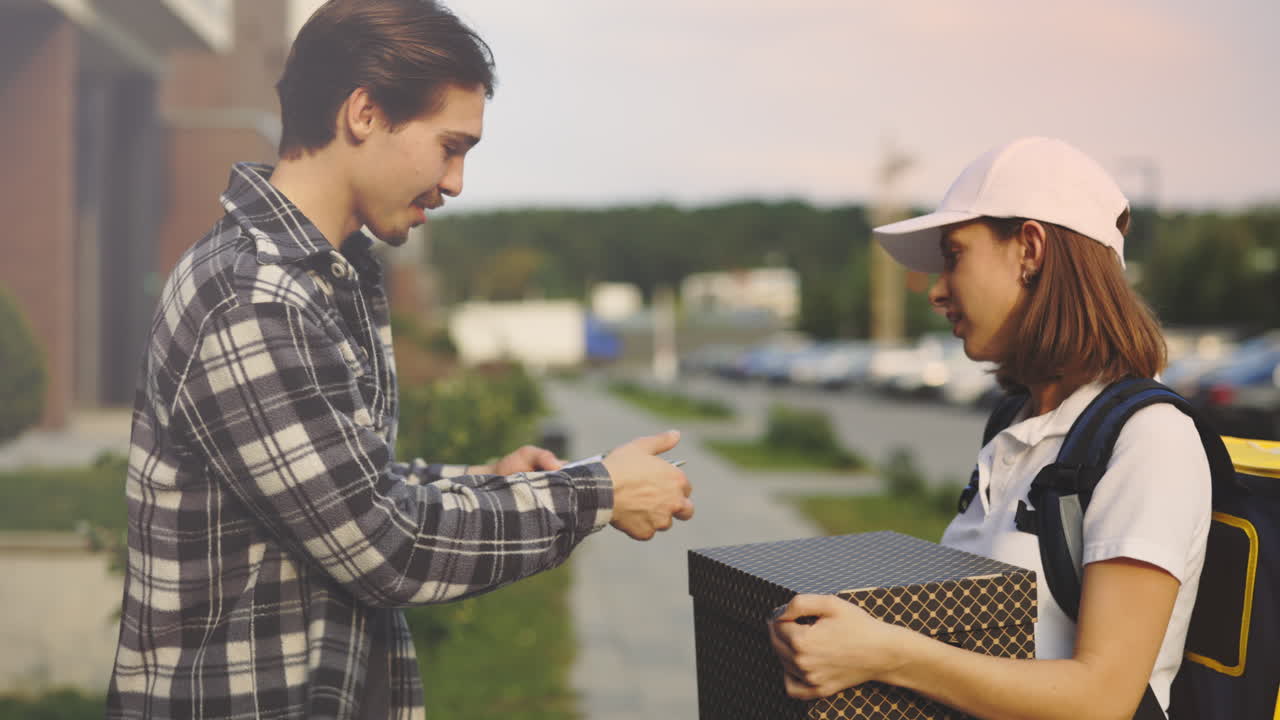 Delivery Service: Package Signature