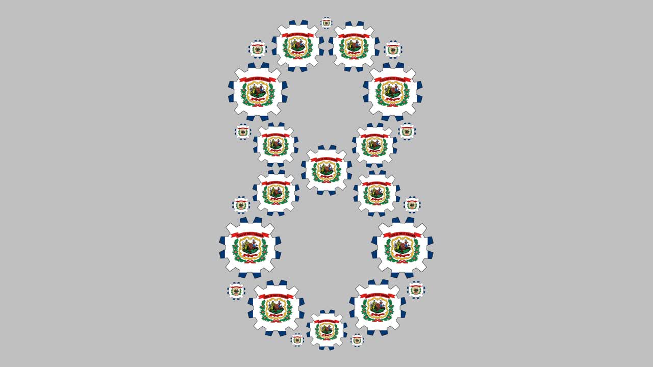 virginia occidental número ocho