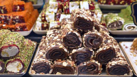 assortment of turkish delight