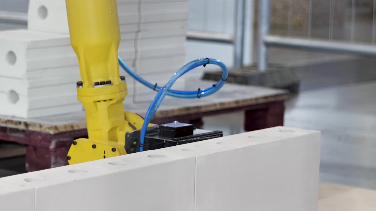 sistema automatizado de colocación de ladrillos