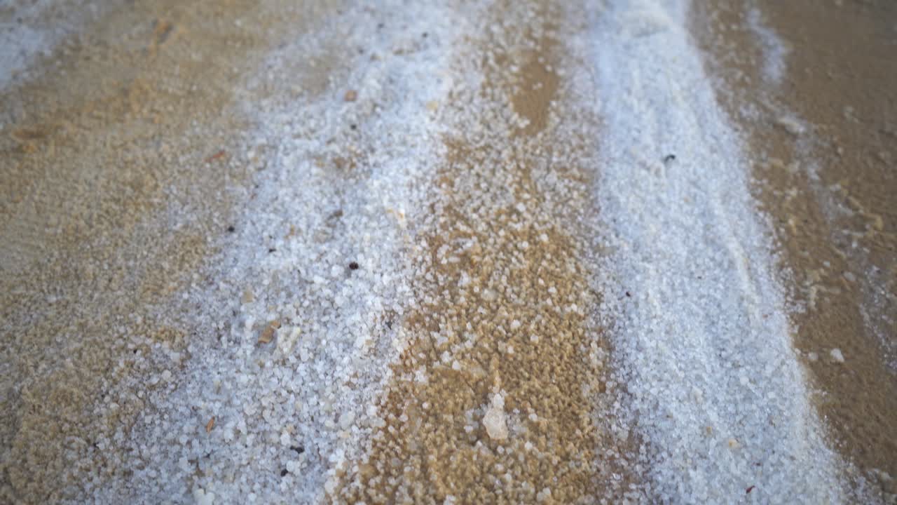 해안선 해안 사해 이스라엘 소금 바다