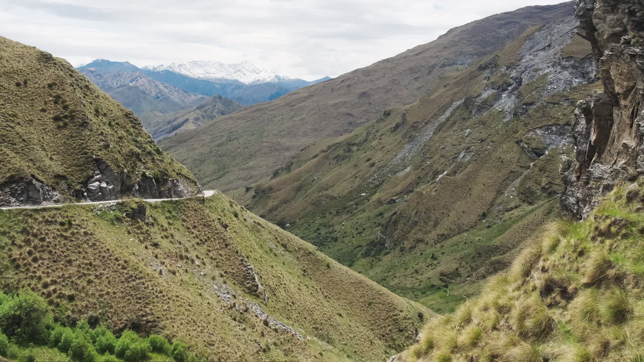 carretera de patrones peligrosos en nueva zelanda