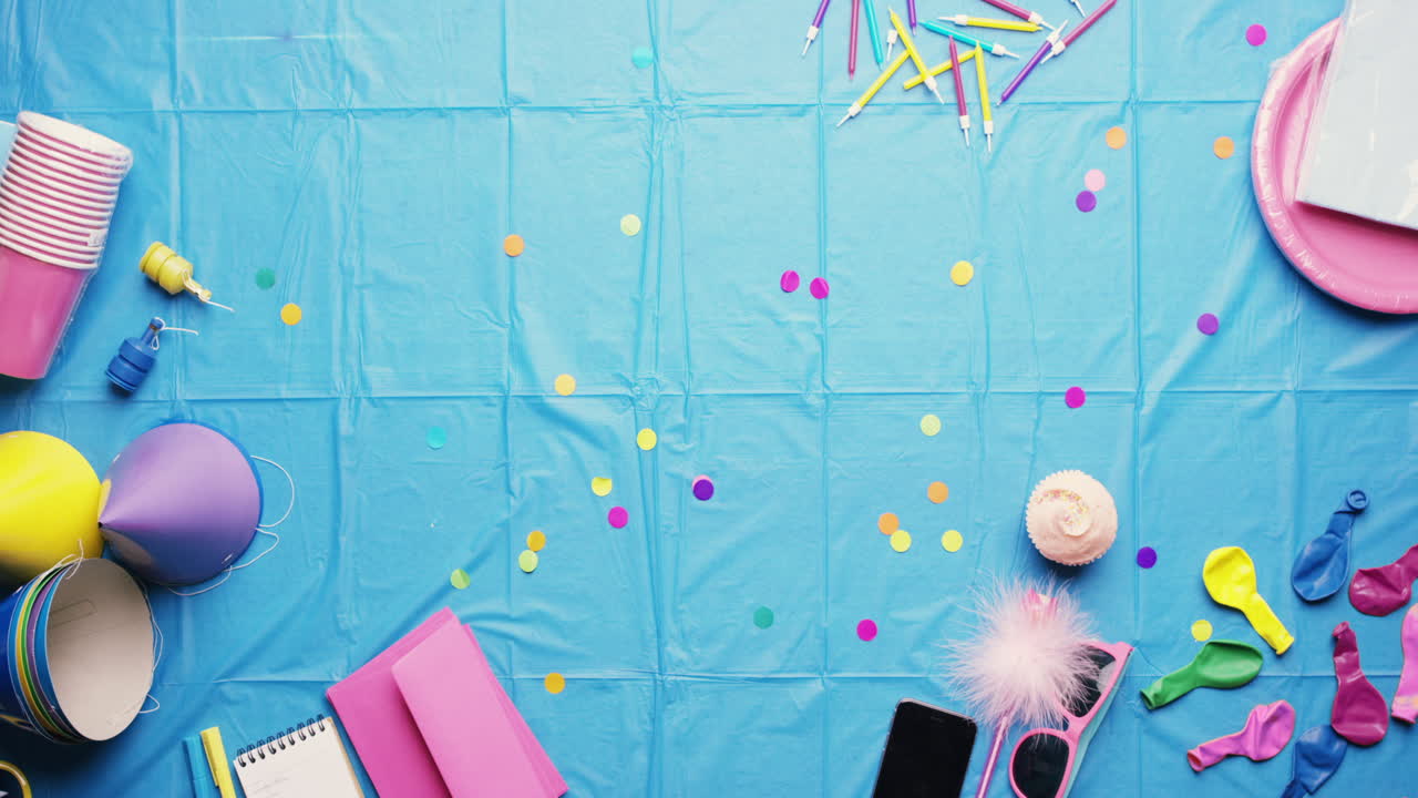 Birthday Party Table Setup