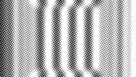 medio tono de muchos puntos, fondo abstracto generado por computadora, fondo de renderización 3d con efecto de ilusión óptica