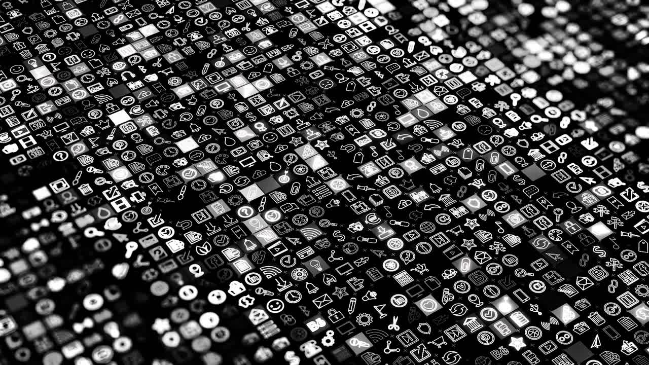 iconos de interfaz abstractos