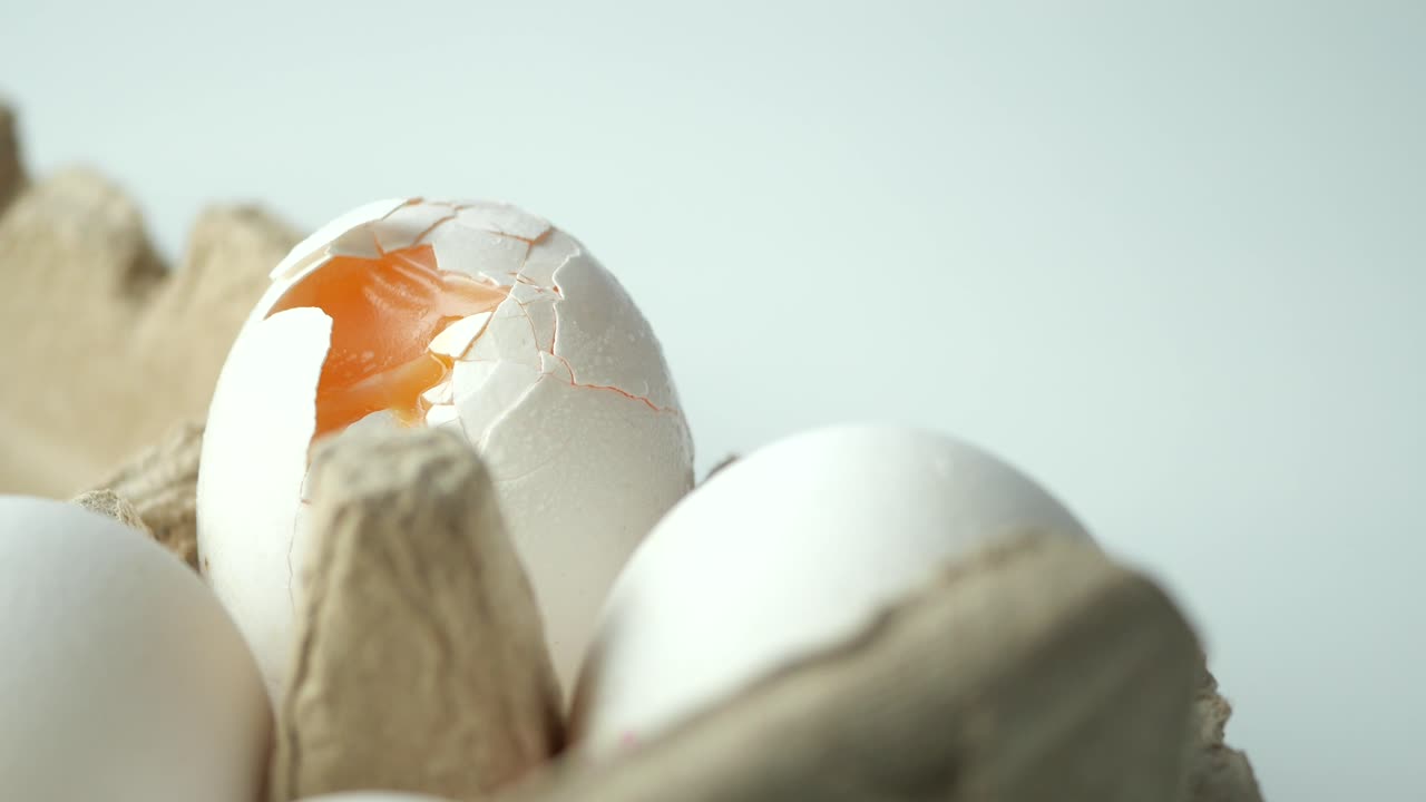 파열 된 달 카튼