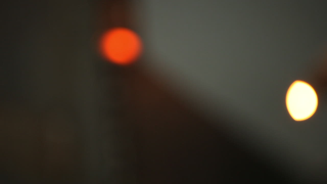 Soft focus effect on welding sparks flying off metal sheets